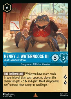 Henry J. Waternoose III - Chief Executive Officer — Normal