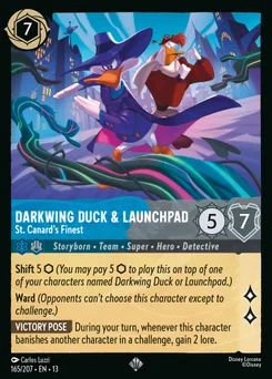 Darkwing Duck & Launchpad - St. Canard's Finest — Normal