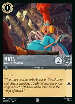 Mata - Meat Hut Waitress — Normal