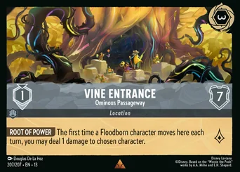 Vine Entrance - Ominous Passageway — Normal