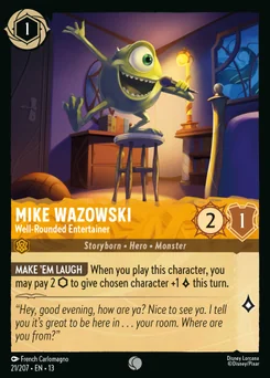 Mike Wazowski - Well-Rounded Entertainer — Normal