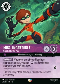 Mrs. Incredible - Created by the Vine — Holofoil