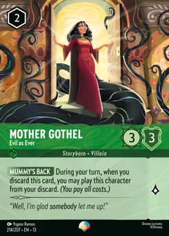 Mother Gothel - Evil as Ever — Holofoil