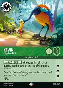 Kevin - Flightless Bird — Holofoil