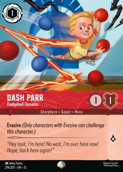 Dash Parr - Dodgeball Dynamo — Holofoil