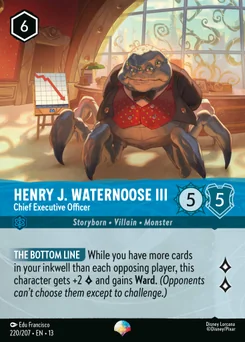 Henry J. Waternoose III - Chief Executive Officer — Holofoil
