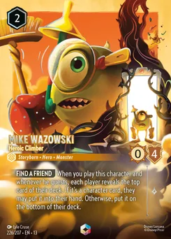Mike Wazowski - Heroic Climber — Holofoil