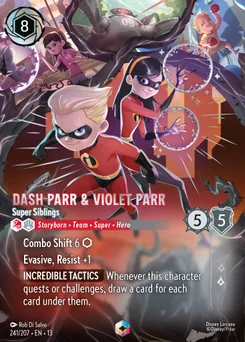 Dash Parr & Violet Parr - Super Siblings — Holofoil