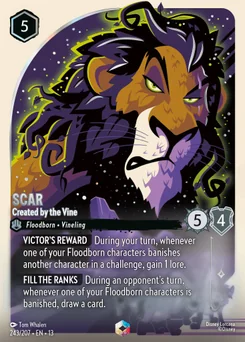 Scar - Created by the Vine — Holofoil