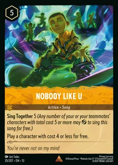 Nobody Like U — Normal