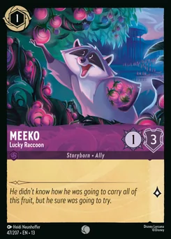 Meeko - Lucky Raccoon — Normal