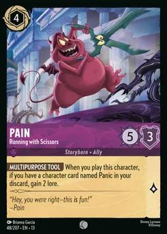 Pain - Running with Scissors — Normal