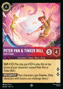 Peter Pan & Tinker Bell - Fast Friends — Normal