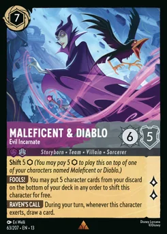 Maleficent & Diablo - Evil Incarnate — Normal