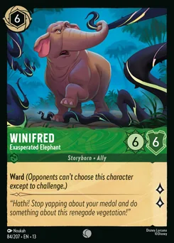 Winifred - Exasperated Elephant — Normal