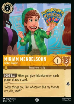 Miriam Mendelsohn - Ticket Holder — Normal