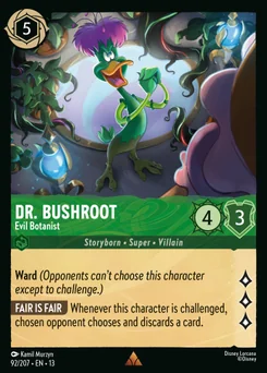 Dr. Bushroot - Evil Botanist — Normal