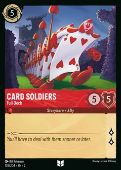 Card Soldiers - Full Deck — Normal