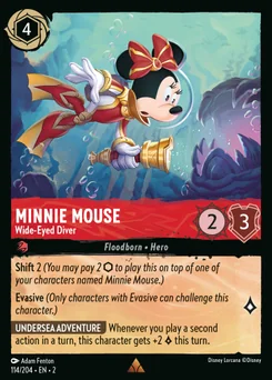 Minnie Mouse - Wide-Eyed Diver — Normal