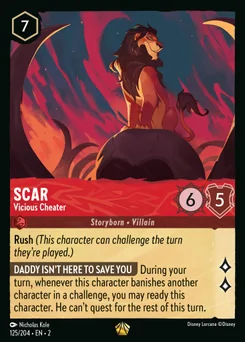 Scar - Vicious Cheater — Normal