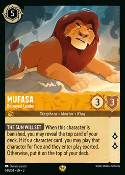 Mufasa - Betrayed Leader — Normal