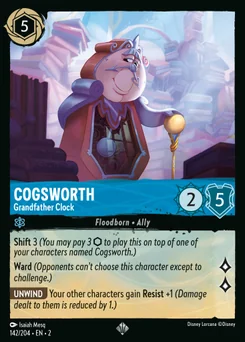 Cogsworth - Grandfather Clock — Normal