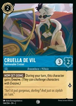 Cruella De Vil - Fashionable Cruiser — Normal
