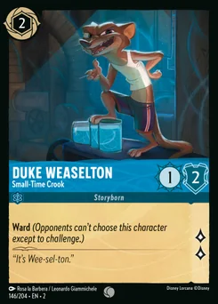 Duke Weaselton - Small-Time Crook — Normal