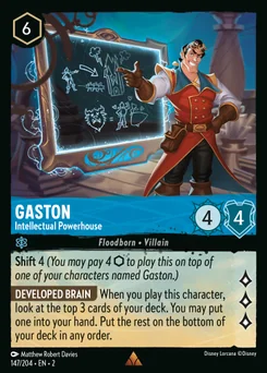 Gaston - Intellectual Powerhouse — Normal