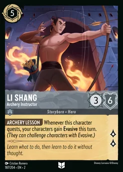 Li Shang - Archery Instructor — Normal