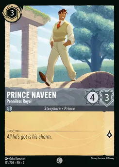 Prince Naveen - Penniless Royal — Normal