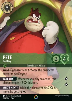 Pete - Bad Guy — Holofoil