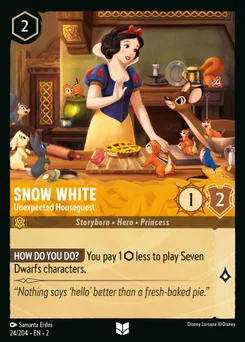 Snow White - Unexpected Houseguest — Normal