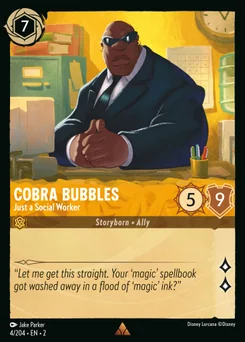 Cobra Bubbles - Just a Social Worker — Normal