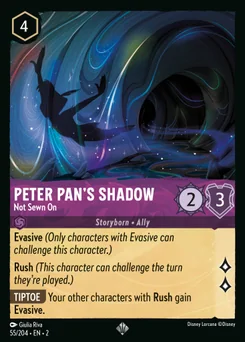 Peter Pan's Shadow - Not Sewn On — Normal