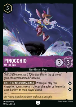 Pinocchio - On the Run — Normal