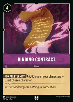 Binding Contract — Normal