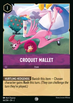Croquet Mallet — Normal