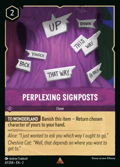 Perplexing Signposts — Normal