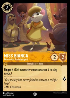 Miss Bianca - Rescue Aid Society Agent — Normal