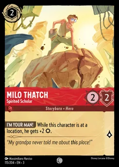 Milo Thatch - Spirited Scholar — Normal