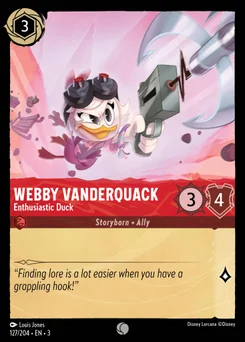 Webby Vanderquack - Enthusiastic Duck — Normal