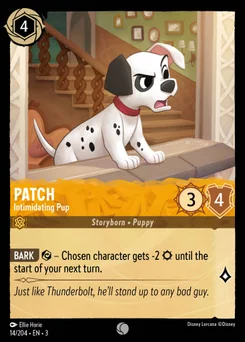 Patch - Intimidating Pup — Normal