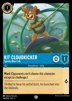 Kit Cloudkicker - Spunky Bear Cub — Normal