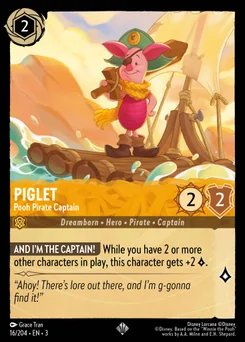 Piglet - Pooh Pirate Captain — Normal