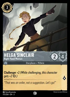 Helga Sinclair - Right-Hand Woman — Normal
