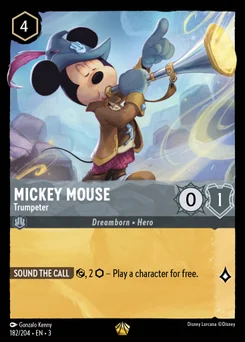 Mickey Mouse - Trumpeter — Normal