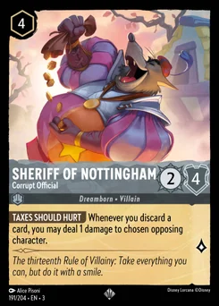 Sheriff of Nottingham - Corrupt Official — Normal