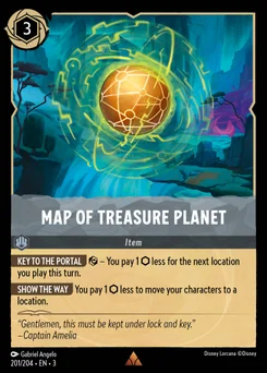 Map of Treasure Planet — Normal