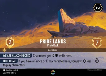 Pride Lands - Pride Rock — Holofoil